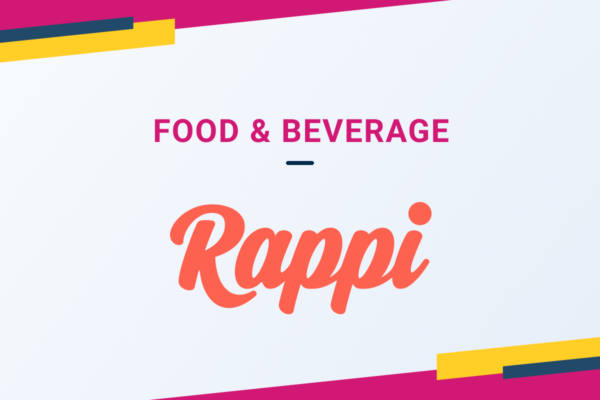 Food & beverage mobile app: Rappi