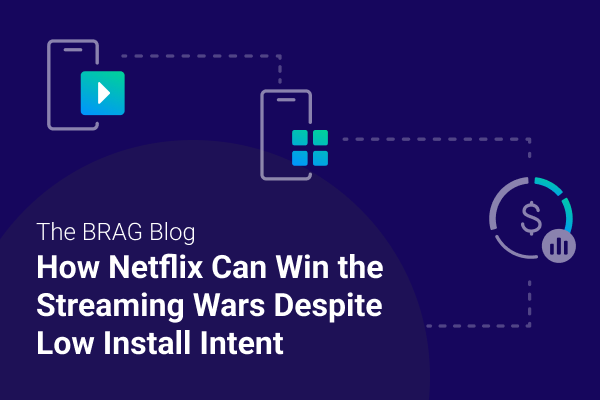 The BRAG Blog: How Netflix Can Win The Streaming Wars Despite Low Install Intent
